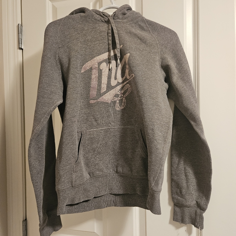 Tna woman medium grey hoodie